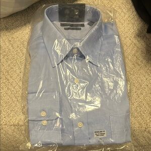 Tommy Hilfiger Blue Dress Shirt Regular Fit